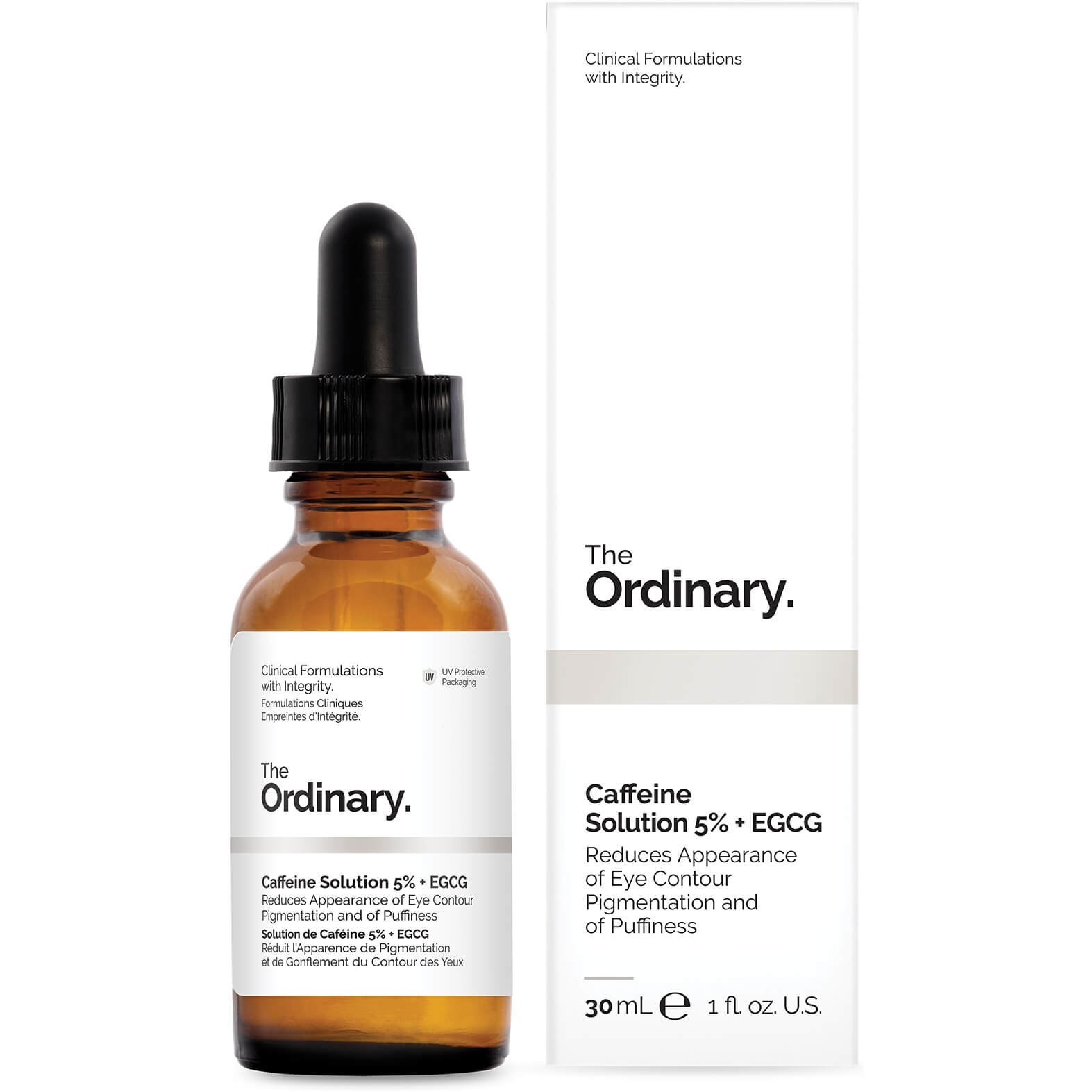 خرید سرم ضدپف و تیرگی دورچشم کافئین اوردینری اصل ارسال فوری ordinery