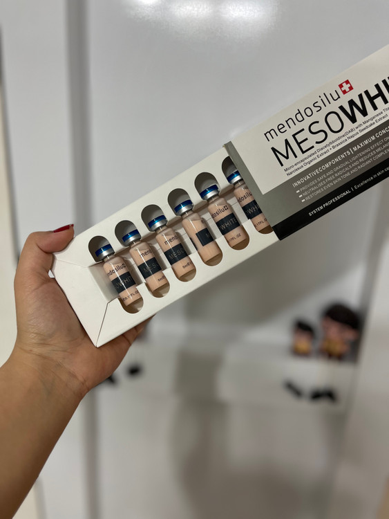 خرید کوکتل مزووایت مندسیلو کرم پودر دائم ارسال فوری mendosilu mesowhite