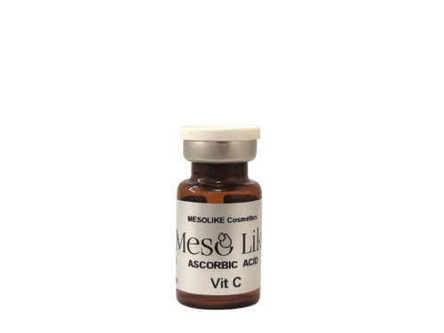 خرید کوکتل ویتامین سی مزولایک اسپانیا اصلی آنتی اکسیدان و روشن کننده پوست ارسال فوری mesolike