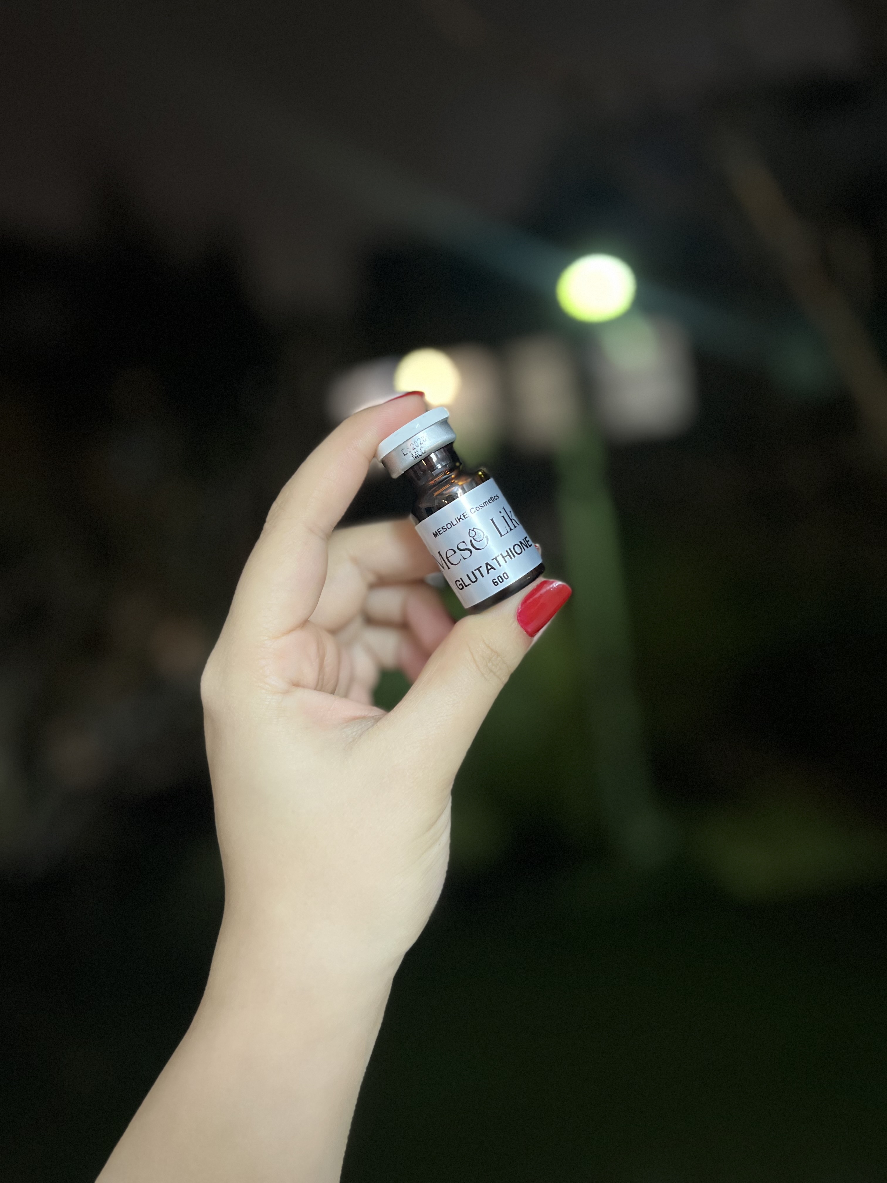 خرید کوکتل گلوتاتیون مزولایک اسپانیا ضدلک و روشن کننده پوست ارسال فوری mesolike