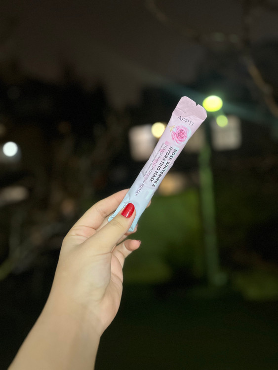 خرید ماسک ساشه ای هیدروژلی لاتکسی گل رز آبرسان پوست ارسال فوری