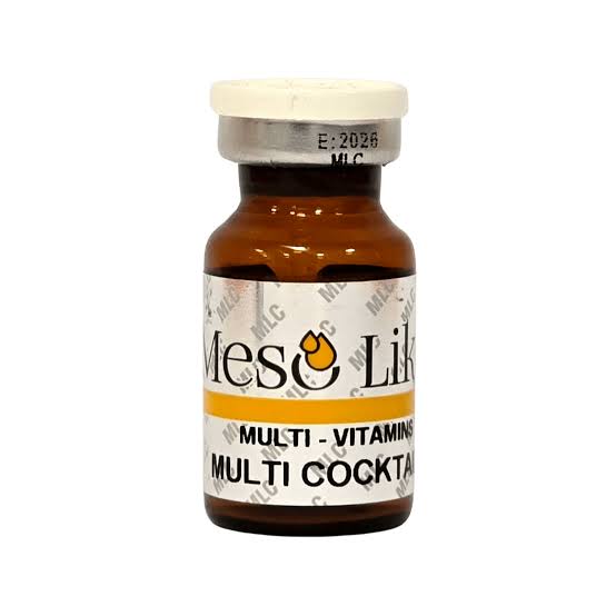 خرید کوکتل مولتی ویتامین مزولایک مولتی کوکتل مزولایک اسپانیا multi cocktail mesolike