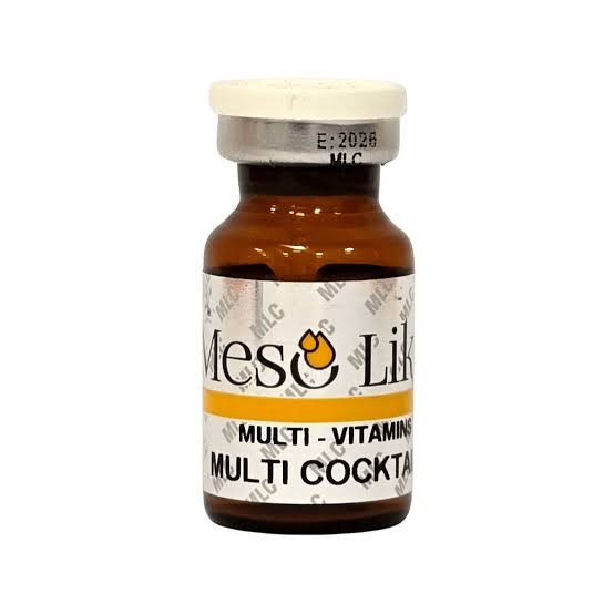 خرید کوکتل مولتی ویتامین مزولایک مولتی کوکتل مزولایک اسپانیا multi cocktail mesolike