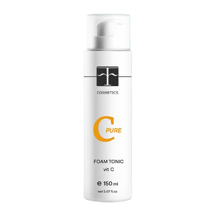 خرید فوم شستشو ویتامین سی اف کازمتیکس f cosmetics vc cleaning foam ارسال فوری