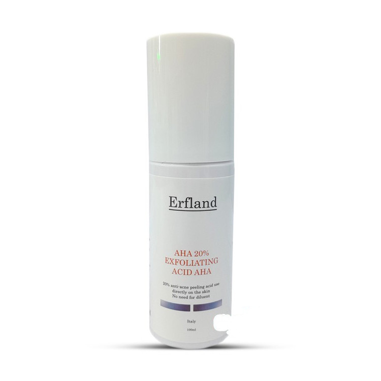 خرید سرم اسید AHA و اسید BHA ارفلند ارسال فوری پیلینگ شیمیایی ارفلند erfland peeling aha BHA