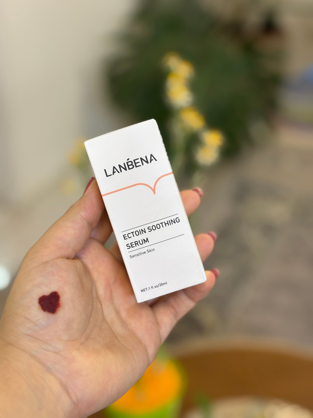 خرید آنلاین سوتینگ سرم لانبنا سرم ضد التهاب قرمزی ترمیم کننده و آبرسان پوست lanbena soothing serum ارسال فوری