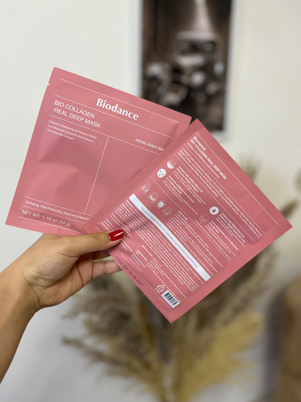 خرید آنلاین ماسک ورقه ای کلاژن بایودنس BIODANCE Collagen mask اصلی ارسال فوری