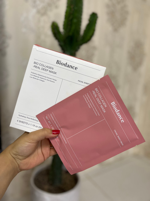 خرید آنلاین ماسک ورقه ای کلاژن بایودنس BIODANCE Collagen mask اصلی ارسال فوری