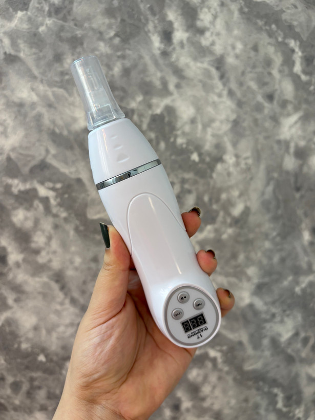 خرید دستگاه میکرودرم ابریژن دیاموند پرتابل میکرودرم دستی میکرودرم خانگی ارسال فوری microderm diamond