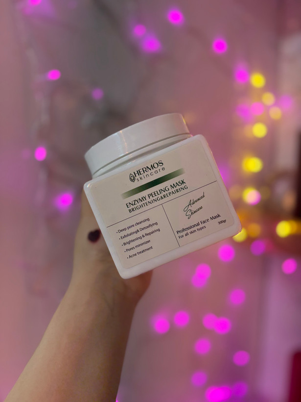 خرید پیلینگ آنزیمی لایه بردار پوست هرموس hermos peeling ارسال فوری